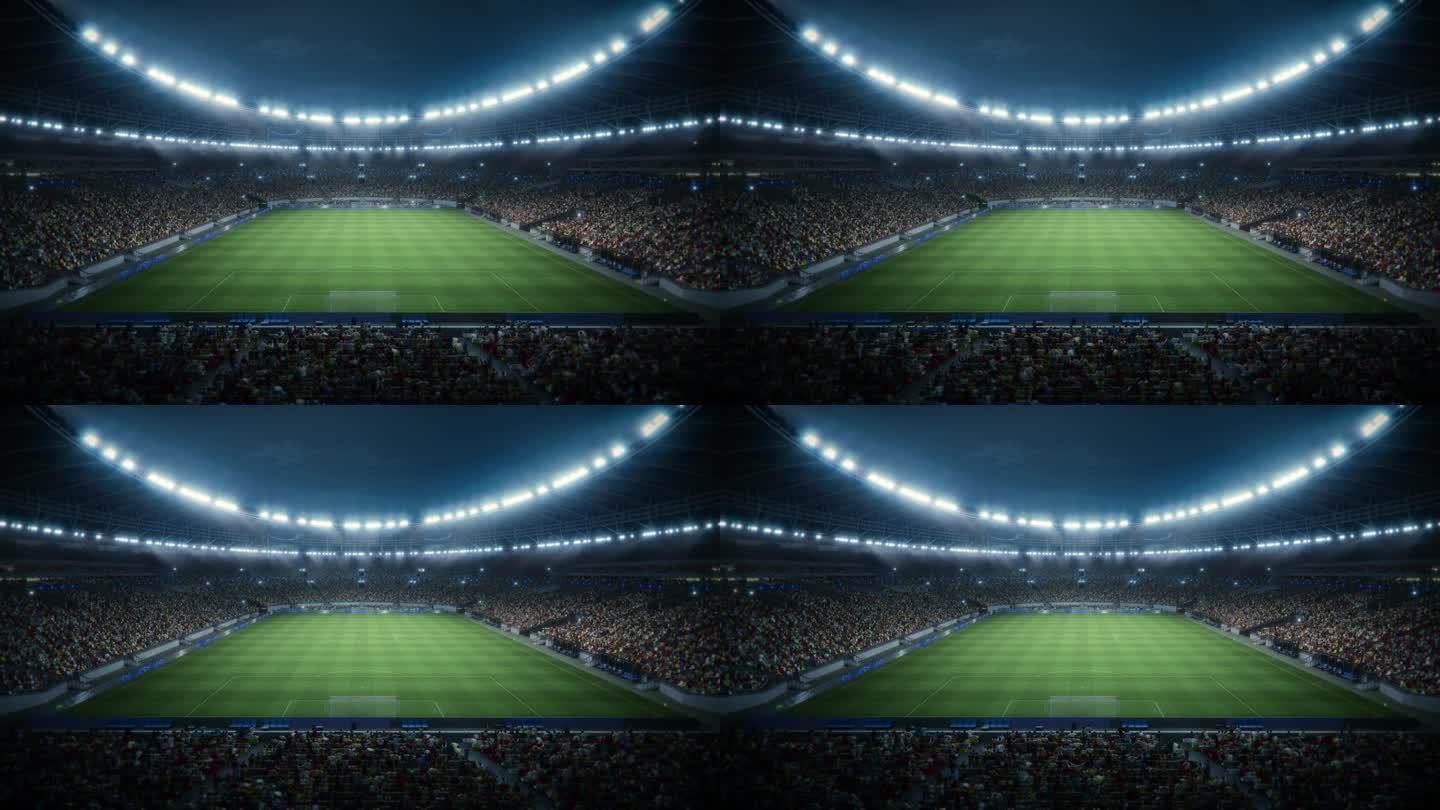 足球比赛引发球迷狂热,球场座无虚席 足球比赛引发球迷狂热,球场座无虚席